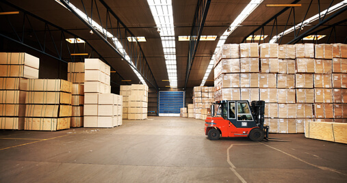 奔强电路元器件存储仓库